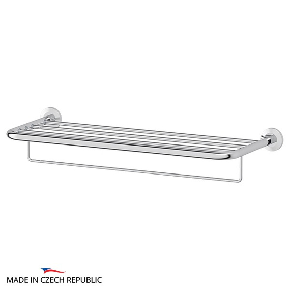 Полка для полотенец 70 см с держателем FBS Standard STA 043 хром