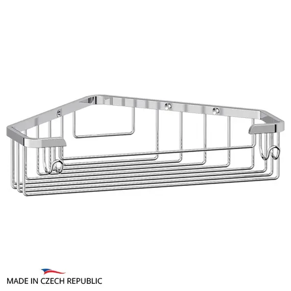 Полочка-решетка угловая 23 см FBS Ryna RYN 005 хром