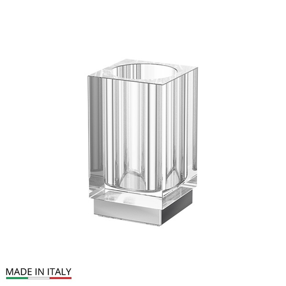 Стакан настольный Linea G TIFFANY TIF 016 хрусталь хром