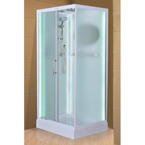 Душевая кабина Esbano Led ES-L108CKR со светодиодной подсветкой, изображение 3