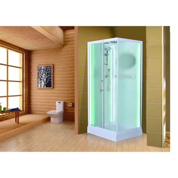 Душевая кабина Esbano Led ES-L108CKR со светодиодной подсветкой, изображение 2