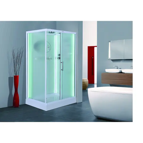 Душевая кабина Esbano Led ES-L129CKR со светодиодной подсветкой, изображение 2