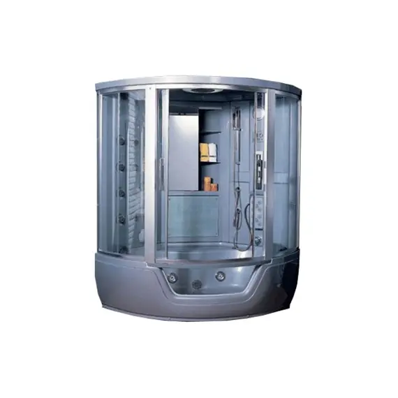 Душевой 2-местный бокс Appollo (Аполло) GUCI-861 серый