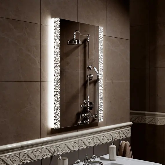 Зеркало с подсветкой Alavann Delvetto 60 x 80 см, изображение 2