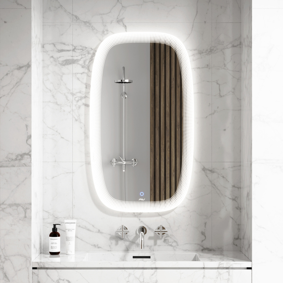 Зеркало с подсветкой Alavann Matrix Lux 52 x 90 см