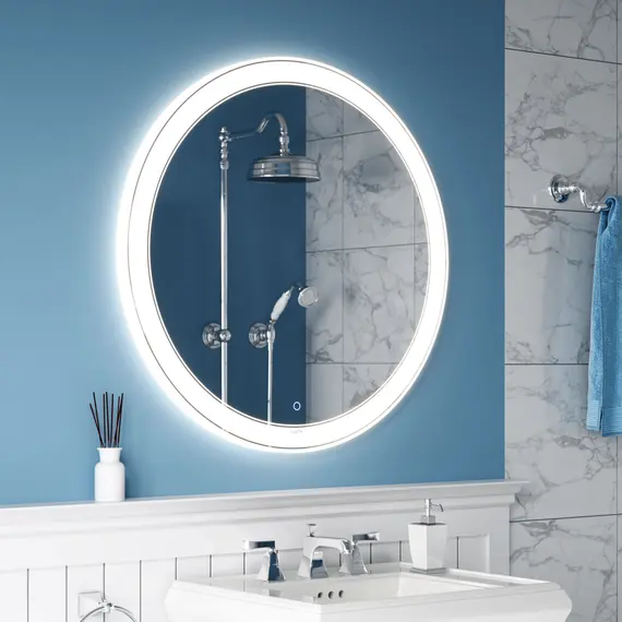 Зеркало с подсветкой Alavann Solis 80 см, изображение 2