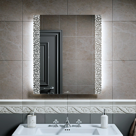 Зеркало с подсветкой Alavann Delvetto 70 x 80 см