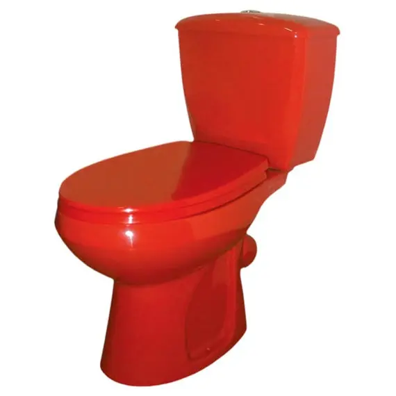 Унитаз-компакт Оскольская керамика Элисса красный, изображение 3