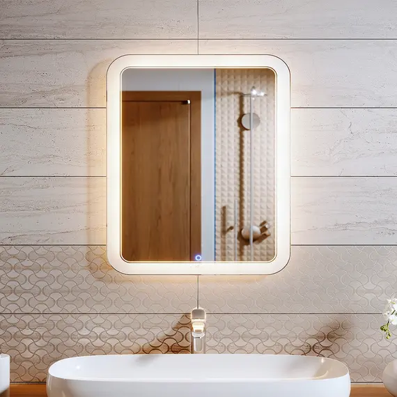 Зеркало с подсветкой Alavann Vanda Lux 70 х 80 см