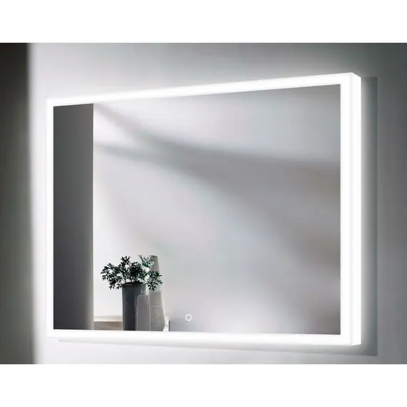 Зеркало с подсветкой Esbano ES-2542KD 100 х 80 см сенсорное с подогревом, изображение 5