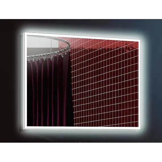 Зеркало с подсветкой Esbano ES-2632KD 100 х 80 см с подогревом, изображение 3