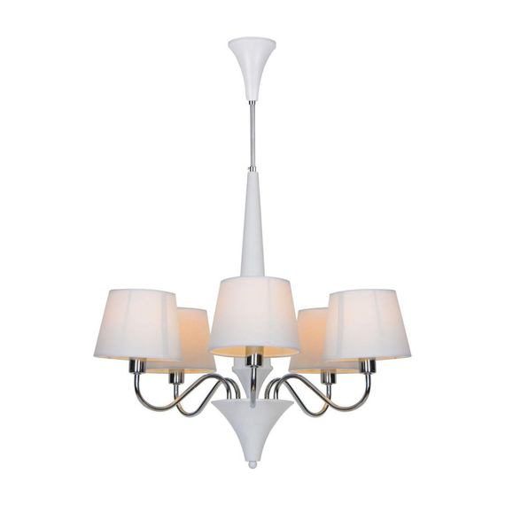 Подвесная люстра Arte Lamp A1528LM-5WH