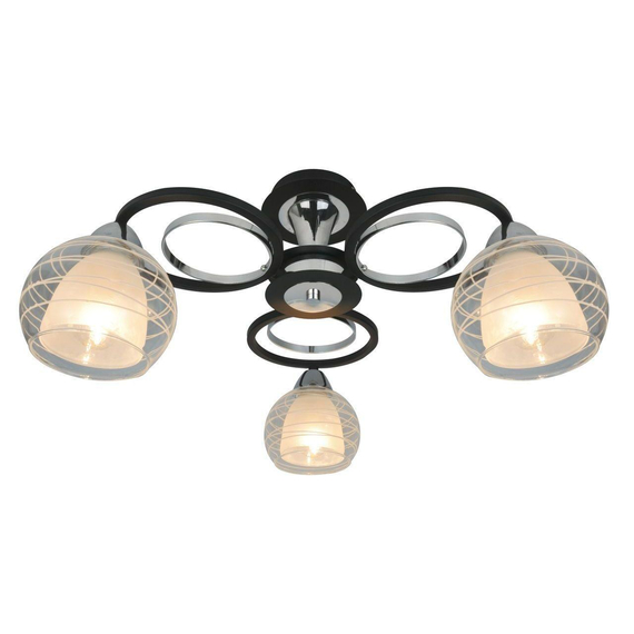Потолочная люстра Arte Lamp Ginevra A1604PL-3BK
