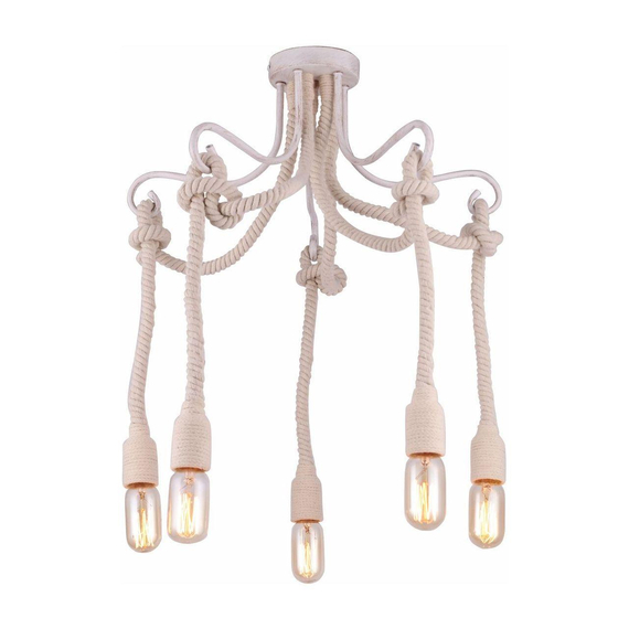 Потолочная люстра Arte Lamp A9477PL-5WG