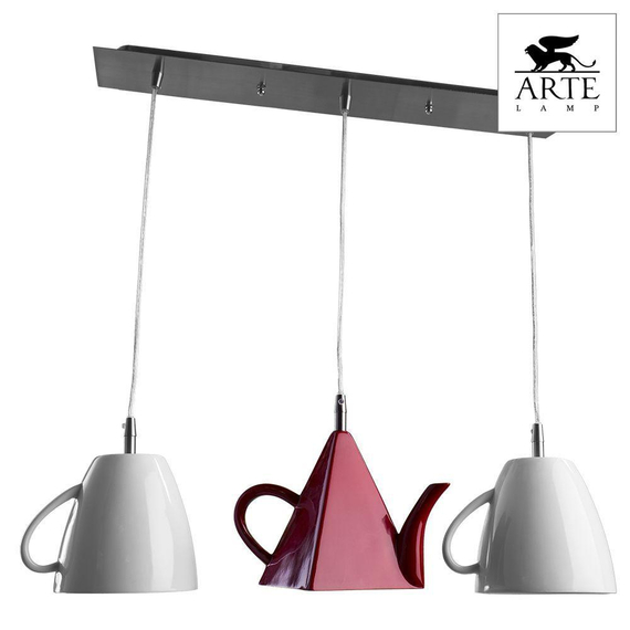Подвесной светильник Arte lamp Cafeteria A6605SP-3WH