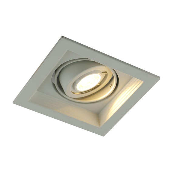Встраиваемый светильник Arte Lamp A6661PL-1WH
