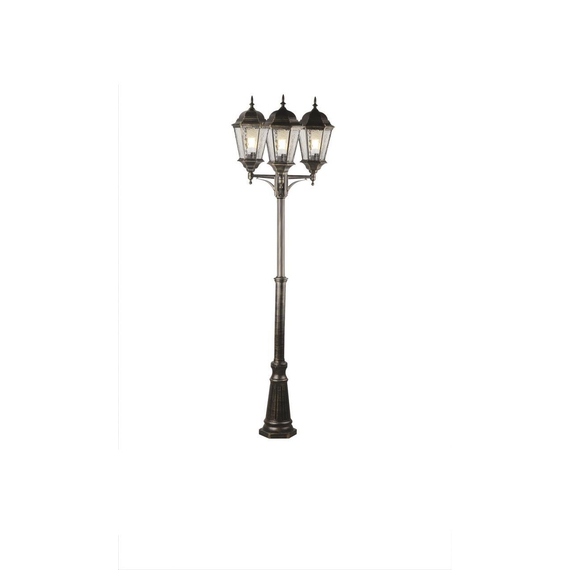 Садово-парковый светильник Arte Lamp Genova A1207PA-3BN