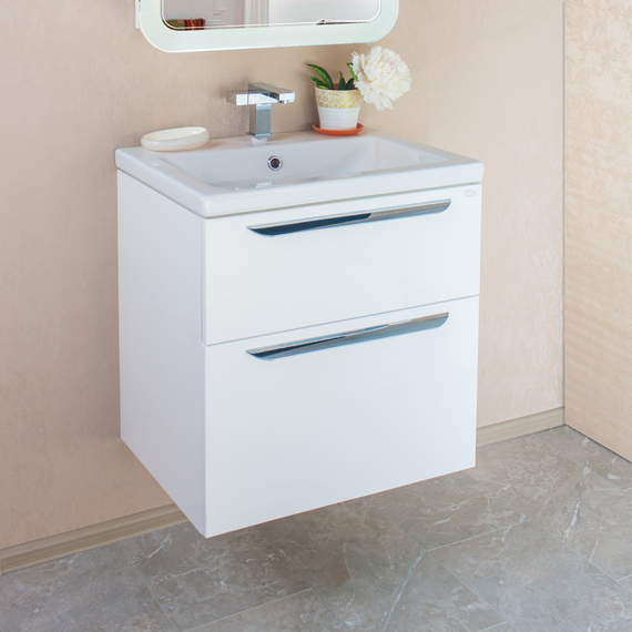 Тумба с раковиной 60 см Alavann Vanda Lux