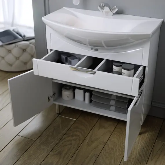 Тумба с раковиной 80 см Alavann Monaco, изображение 2