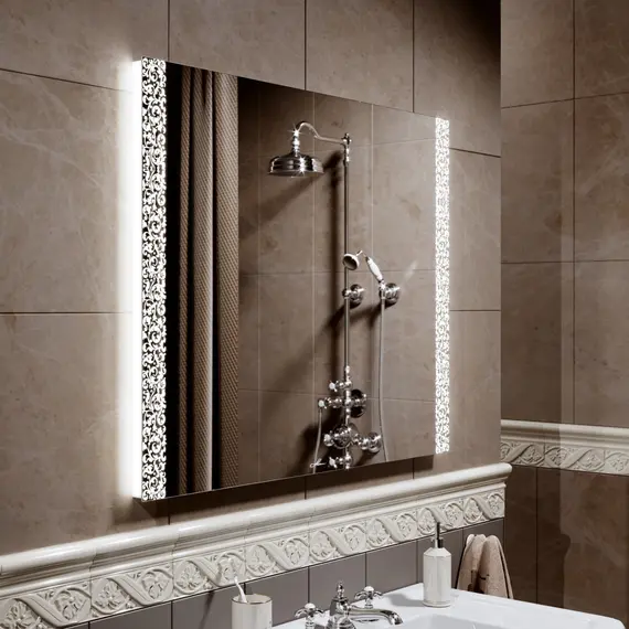 Зеркало с подсветкой Alavann Delveto 80 х 80 см, изображение 2