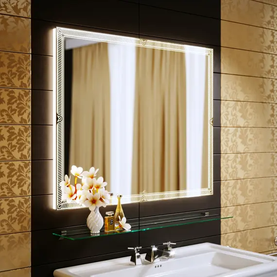 Зеркало с подсветкой Alavann Sonata 80 х 80 см, изображение 2