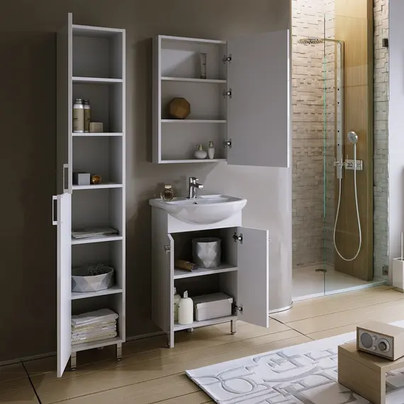 Шкаф зеркальный Alavann Vittoria 55 см, изображение 4