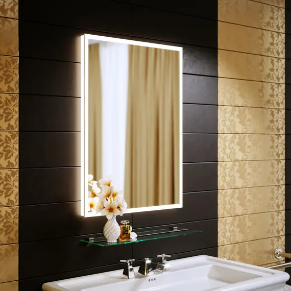 Зеркало с подсветкой Alavann Bella 35 90 х 80 см, изображение 3
