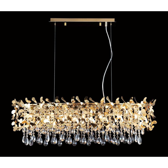 Подвесная люстра Crystal Lux Romeo SP8 Gold L1000