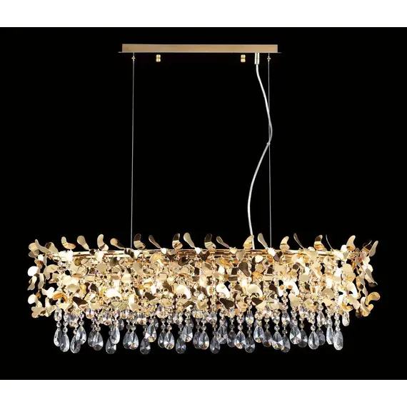Подвесная люстра Crystal Lux Romeo SP8 Gold L1000