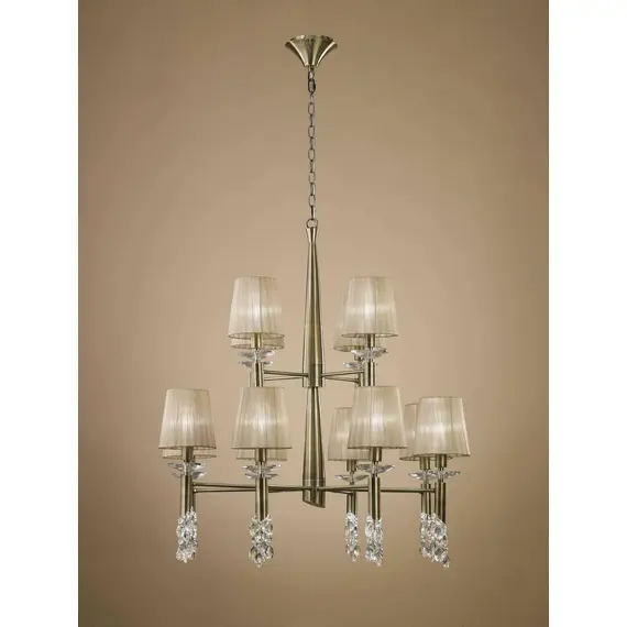 Подвесная люстра Mantra Tiffany Bronze 3870