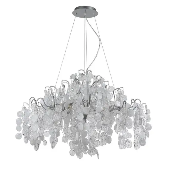 Подвесная люстра Crystal Lux Tenerife SP9 Silver