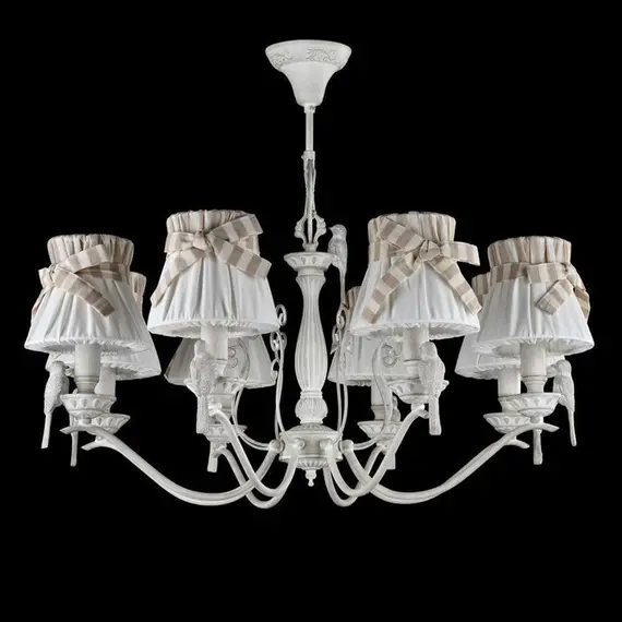 Подвесная люстра Maytoni Bird ARM013-08-W Подвесная люстра Maytoni Bird ARM013-08-W