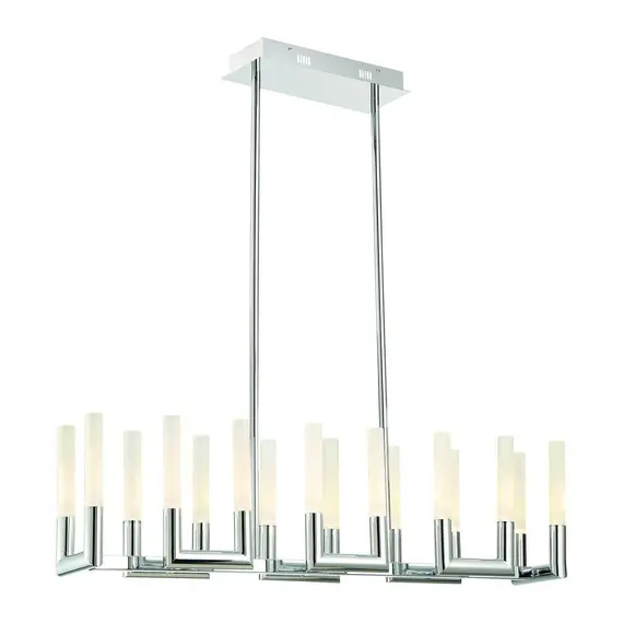 Подвесная светодиодная люстра Lucia Tucci Flop 3390.16 Chrome