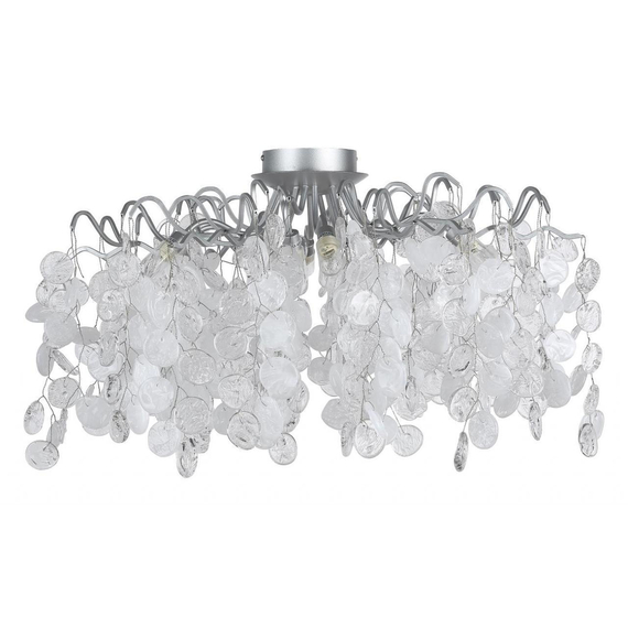 Потолочная люстра Crystal Lux Tenerife PL8 Silver